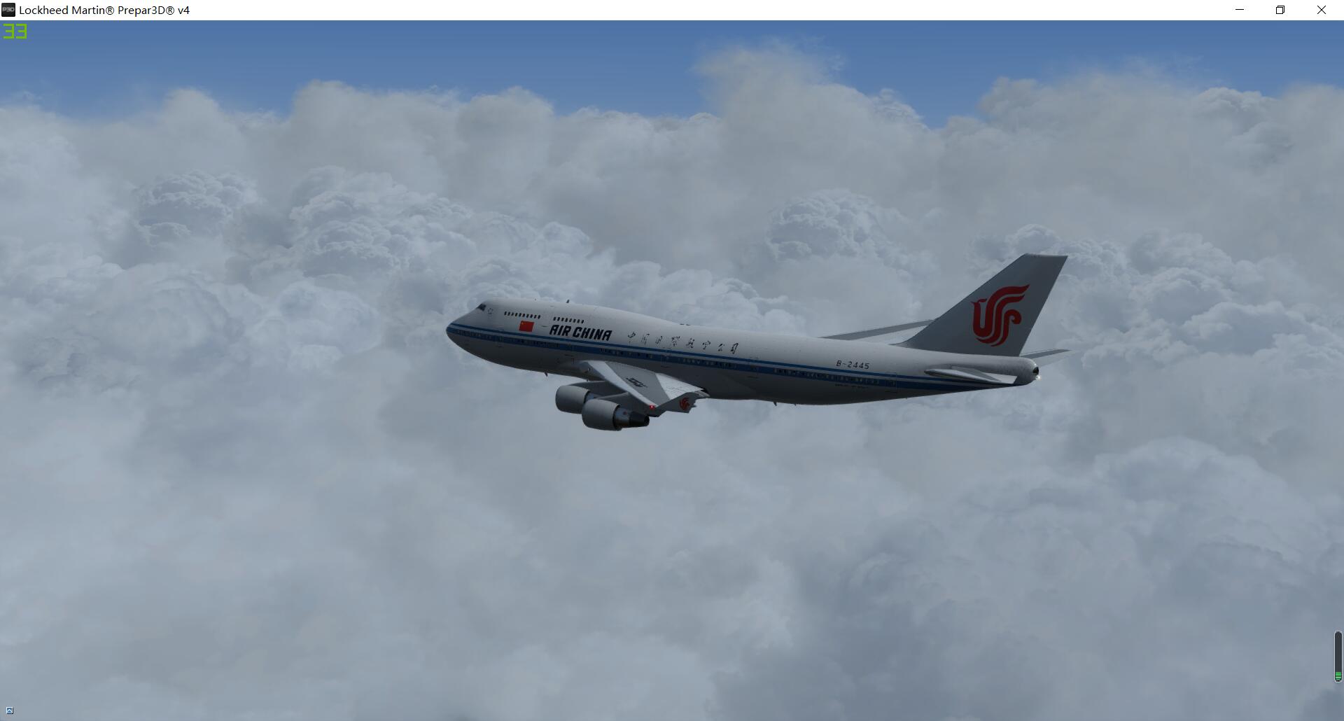很久没有飞747了 打雷天飞一飞-3819 