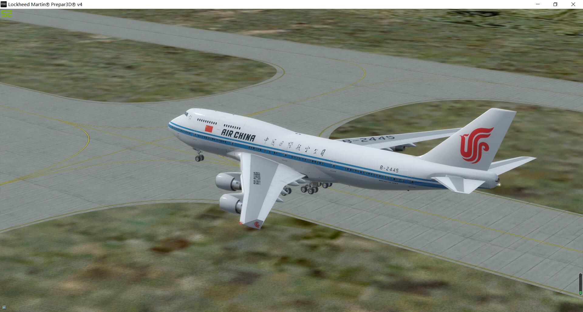 很久没有飞747了 打雷天飞一飞-8613 