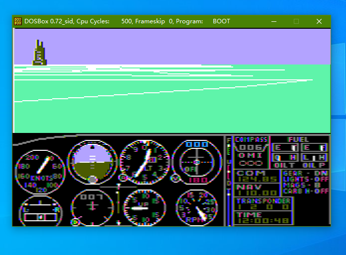 你们在期待微软模拟飞行2020，而我却玩起了第一代-262 