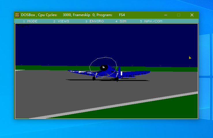 你们在期待微软模拟飞行2020，而我却玩起了第一代-9264 