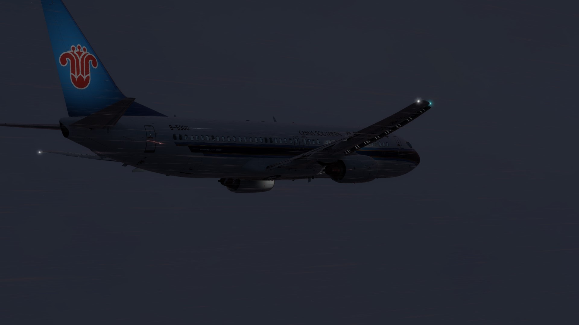 737NGXu试飞-8937 