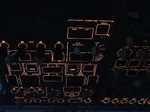 我的744模拟舱更新图片➕我的第一次参与本站联飞-3111 