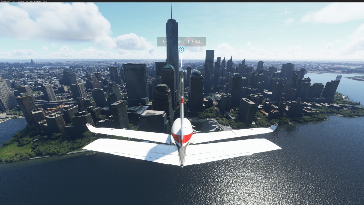 飞行模拟2020中的鬼城-8844 