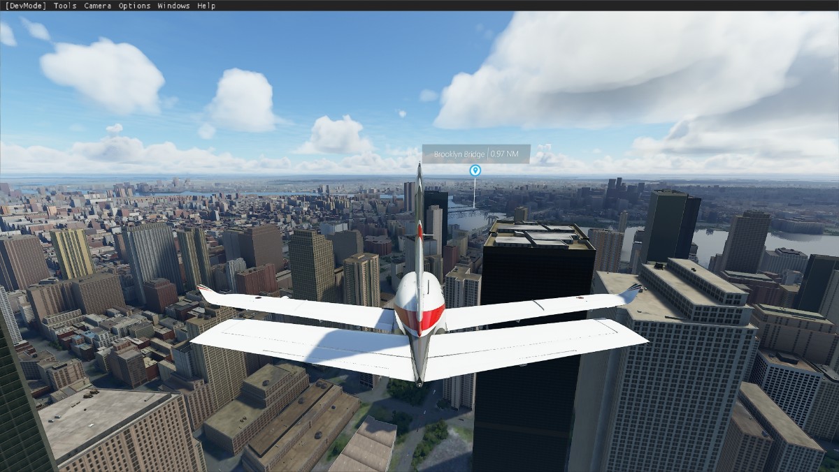 飞行模拟2020中的鬼城-6547 