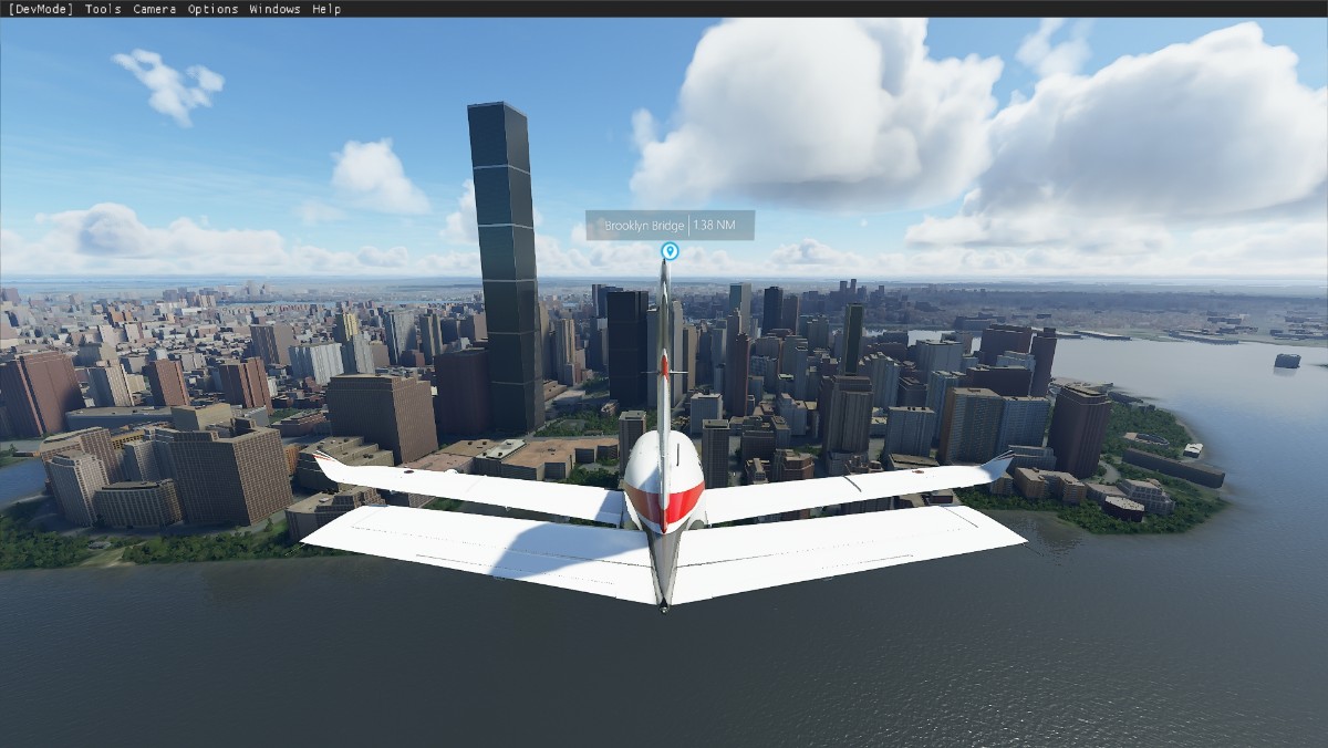 飞行模拟2020中的鬼城-2421 
