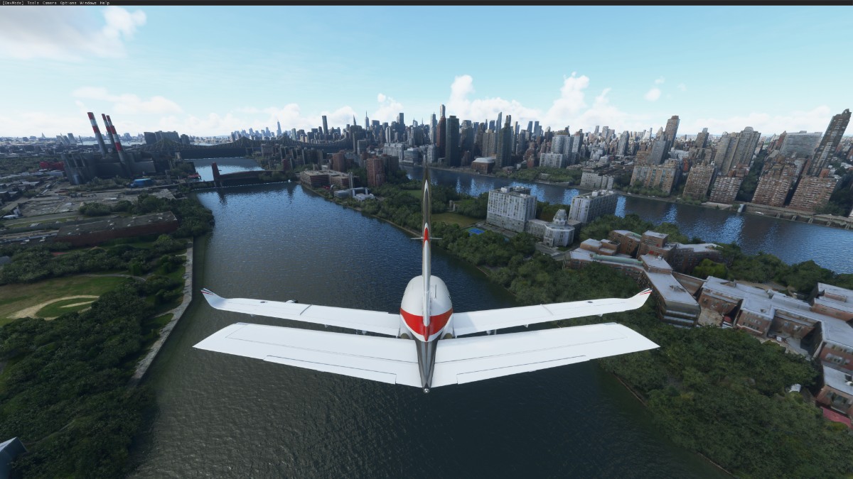 飞行模拟2020中的鬼城-361 
