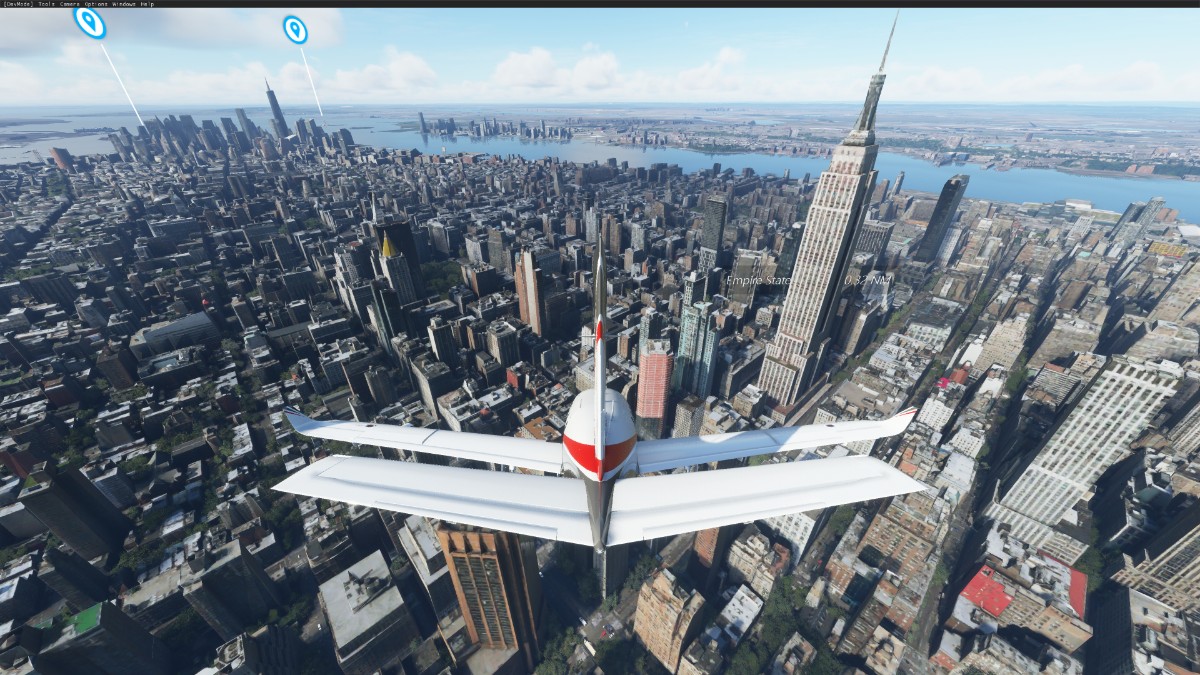 飞行模拟2020中的鬼城-9858 