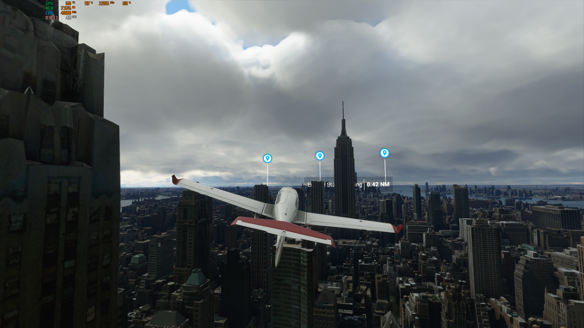 飞行模拟2020中的鬼城-8476 