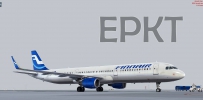 【新视频预告】Prepar3D - Aerosoft A321 landing EPKT in fog weather