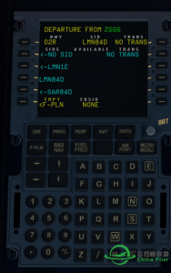 求教XP11 A320 MCDU 航线设置问题-4635 