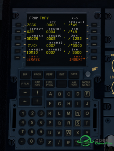 求教XP11 A320 MCDU 航线设置问题-3216 