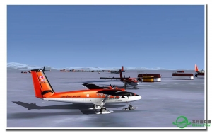 求这款飞机的名字，刚下了南极洲广告上的图-6497 