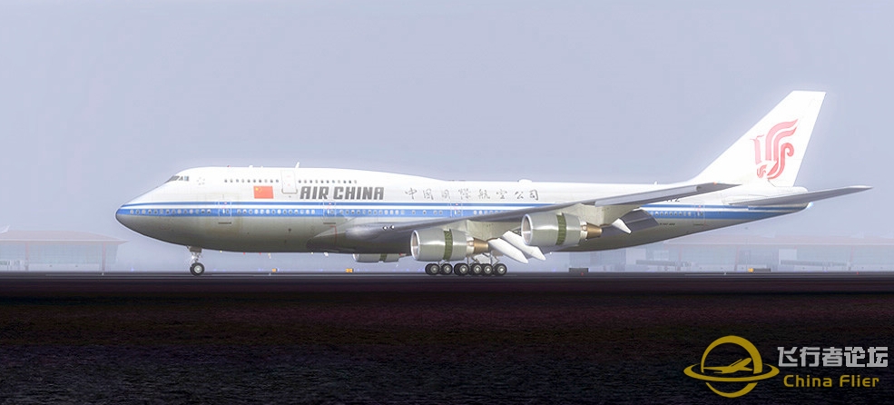 good bye Air China B747 KSFO-ZBAA CCA986-5454 