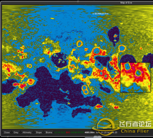 [0.23] SCANsat terrain mapping行星扫描-8955 