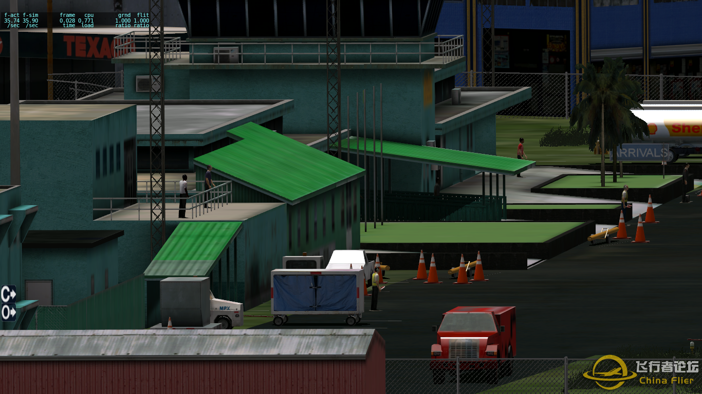 转换FSX TAXI2GATE - E.T. JOSHUA AIRPORT SAINT VINCENT-1805 