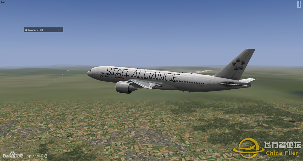 x-plane 收费B777 涂装-5480 