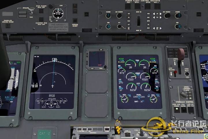 【XPX】Dash 8 Q400收费机-8730 