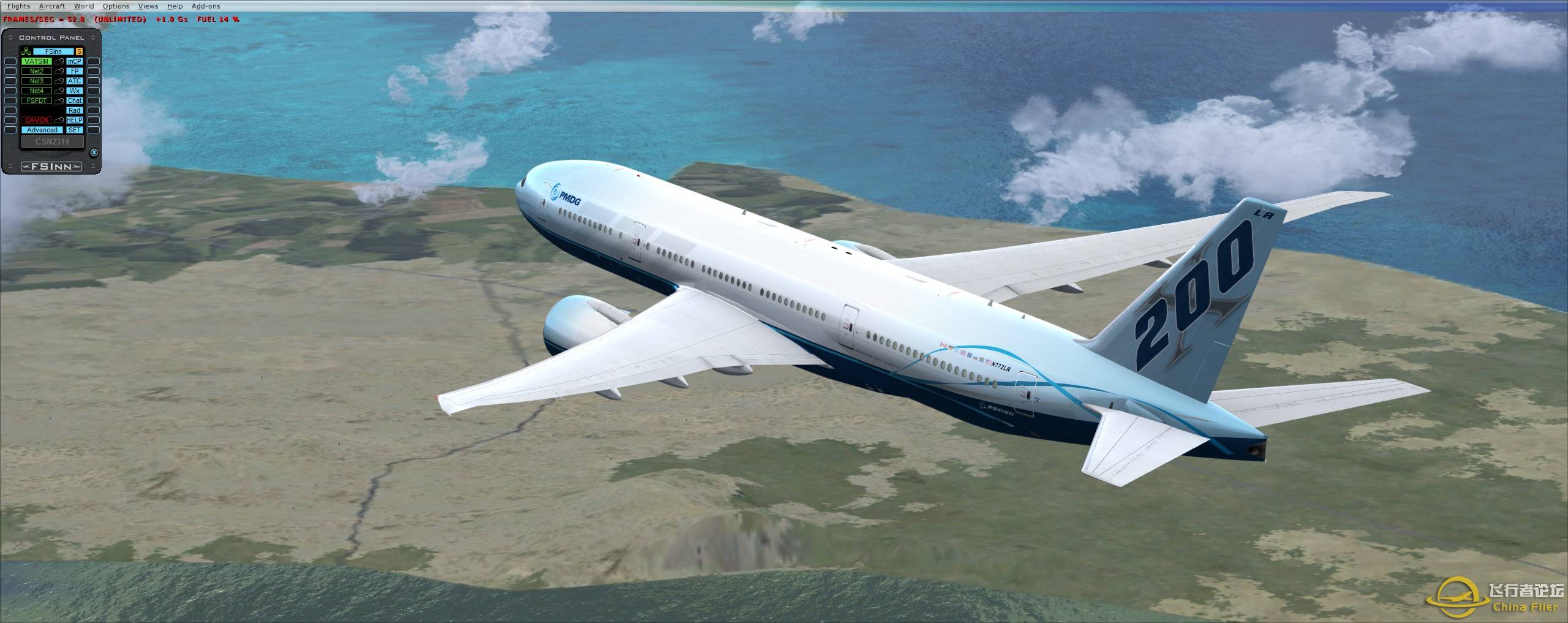 香港到站关机。。。(VATSIM)-3072 