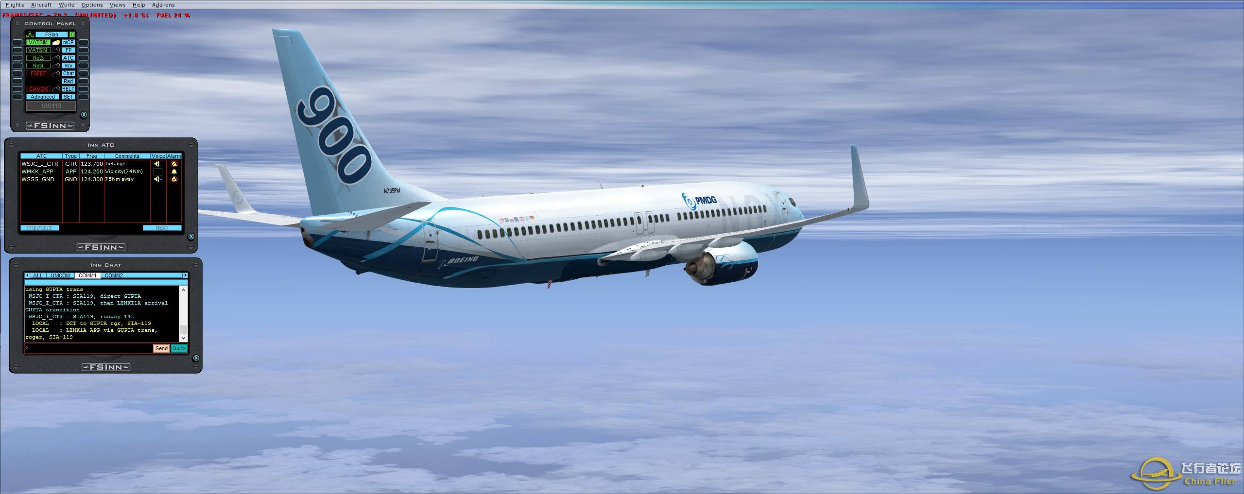 SIA-119 SIN-KUL 737-900wl (VATSIM)-6245 