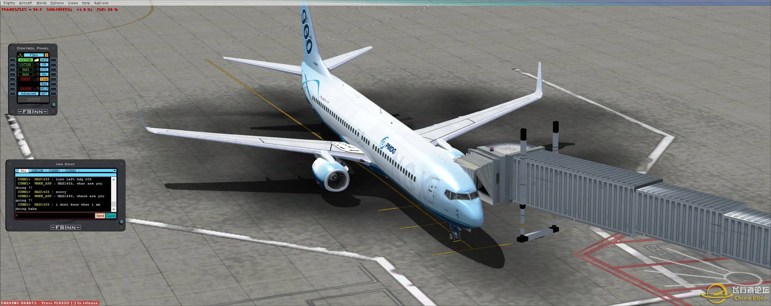 SIA-119 SIN-KUL 737-900wl (VATSIM)-9405 