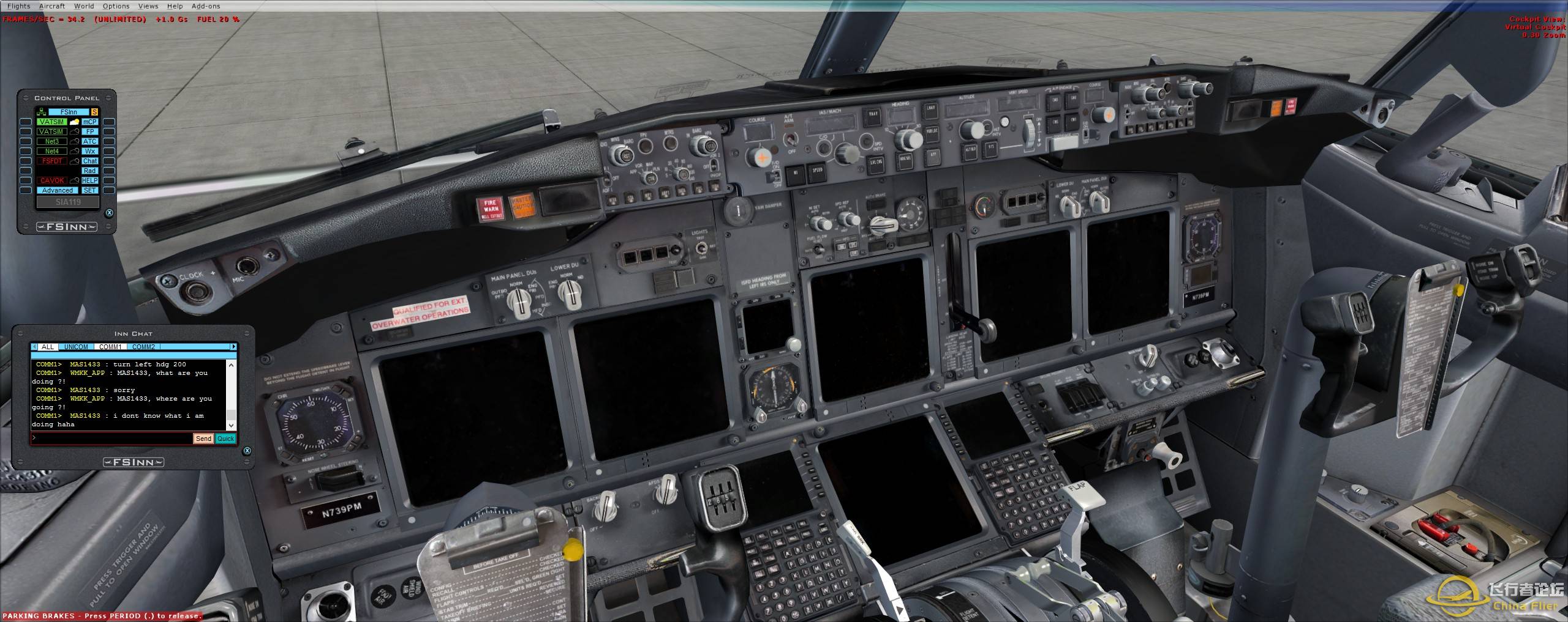 SIA-119 SIN-KUL 737-900wl (VATSIM)-6082 