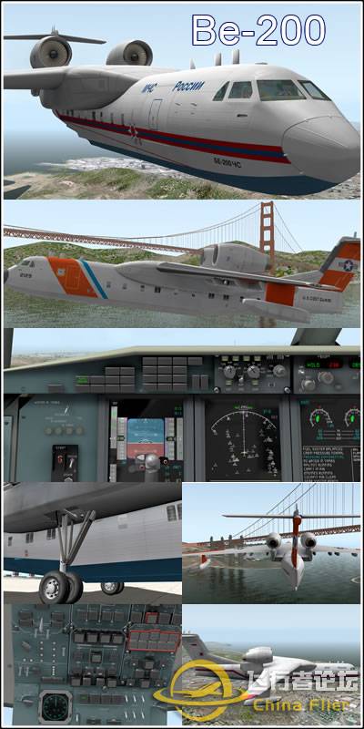 [X-Plane10] - Ramzzess - Beriev Be-200 RR-5046 