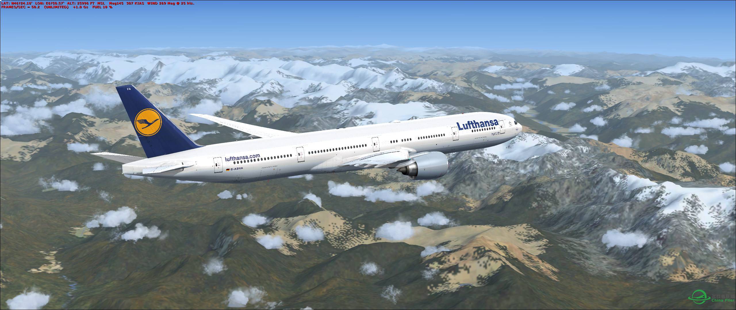 Lufthansa 777-300ER-4091 