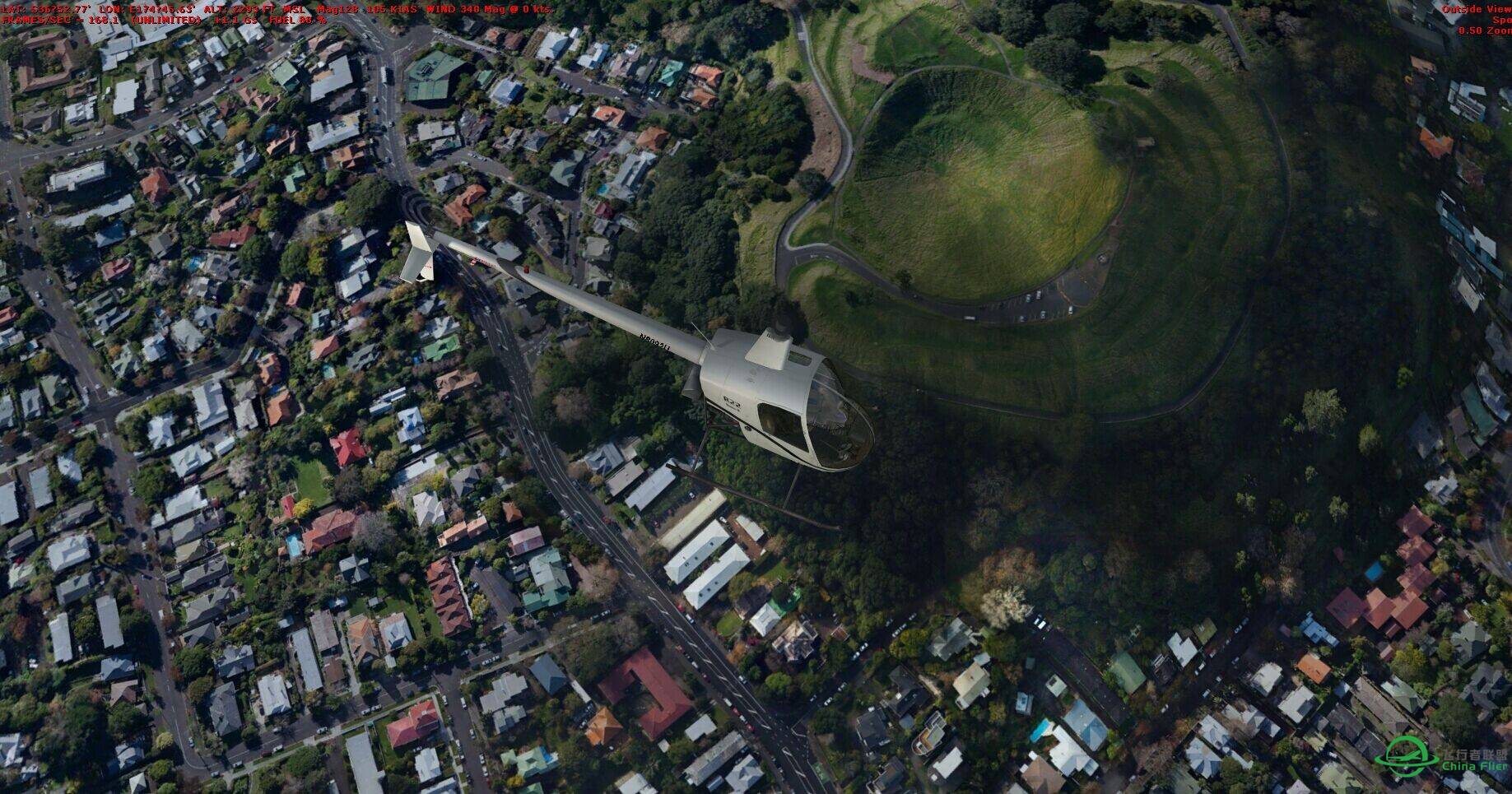 高清新西兰卫星地景-8109 