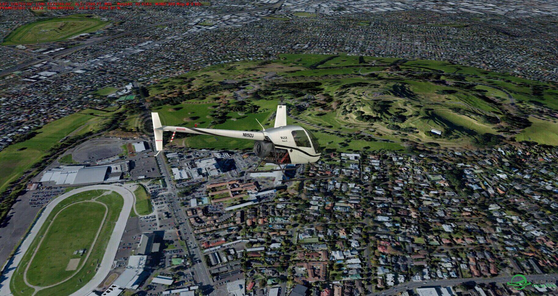 高清新西兰卫星地景-4162 