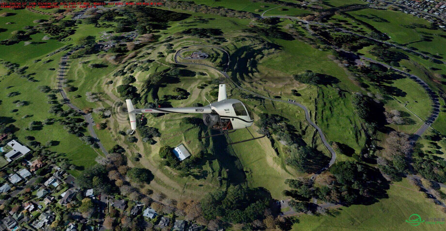 高清新西兰卫星地景-3528 