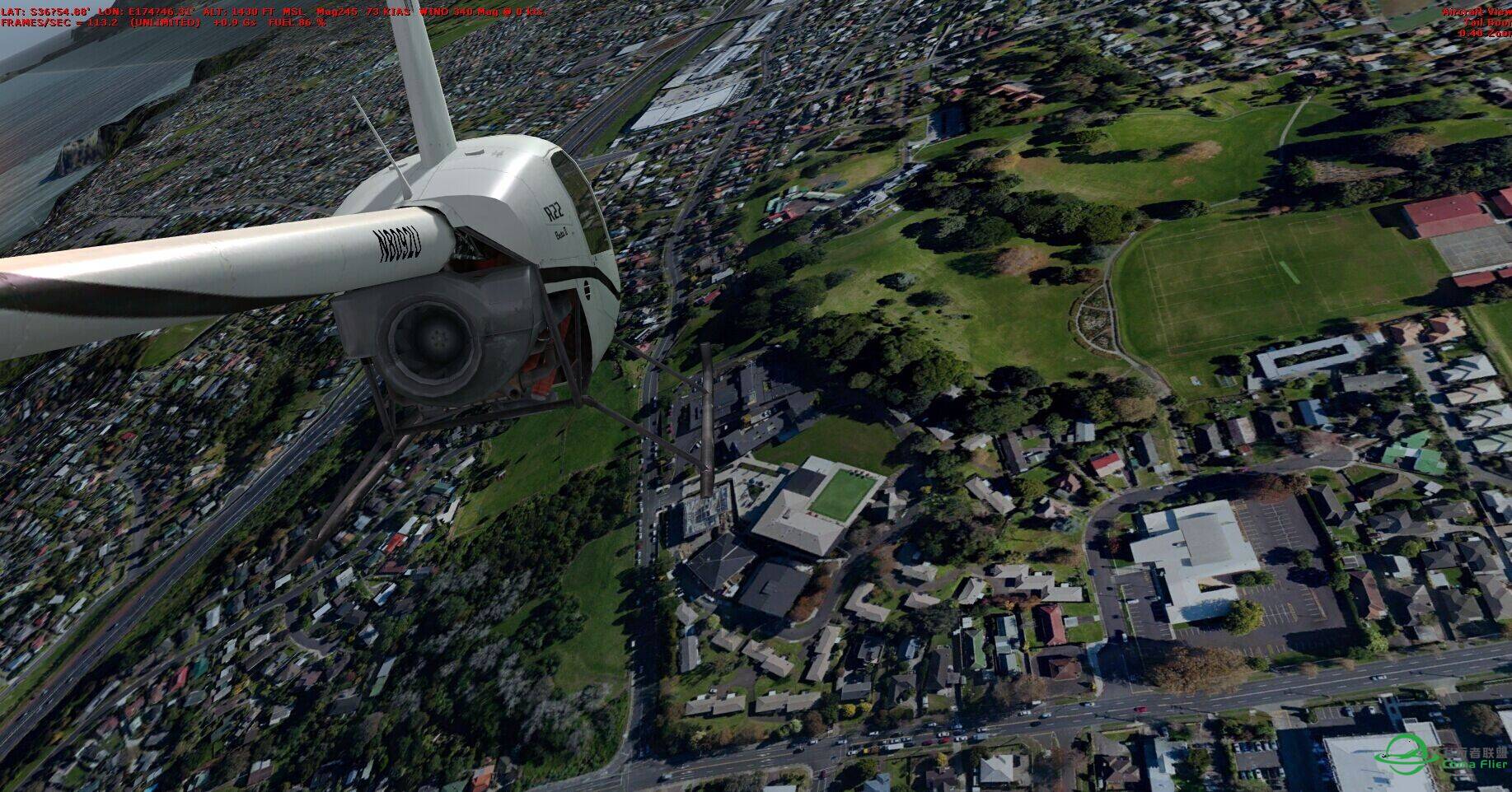 高清新西兰卫星地景-6564 