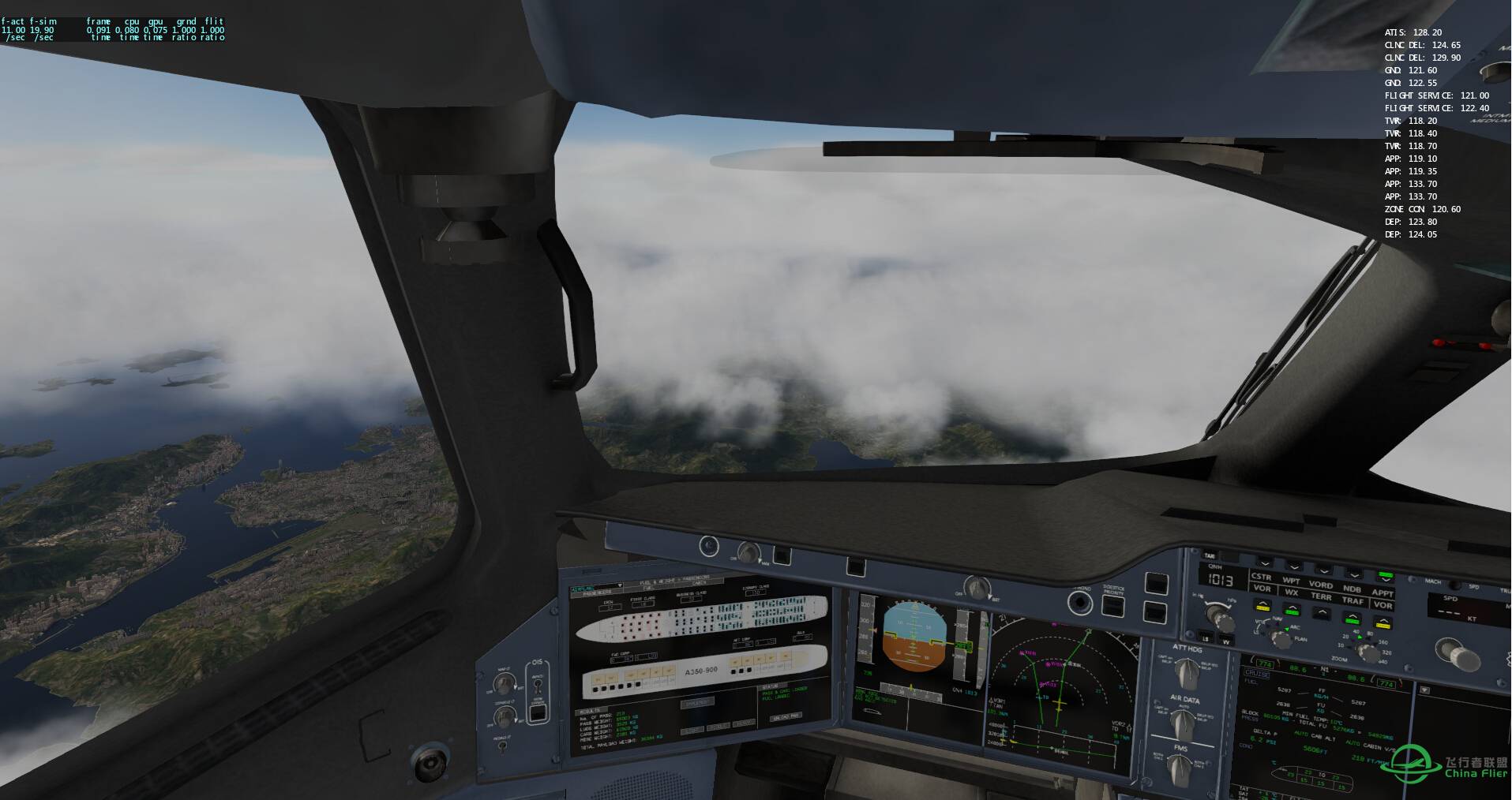 XPlane10 A350XWB 飞行美图-2336 