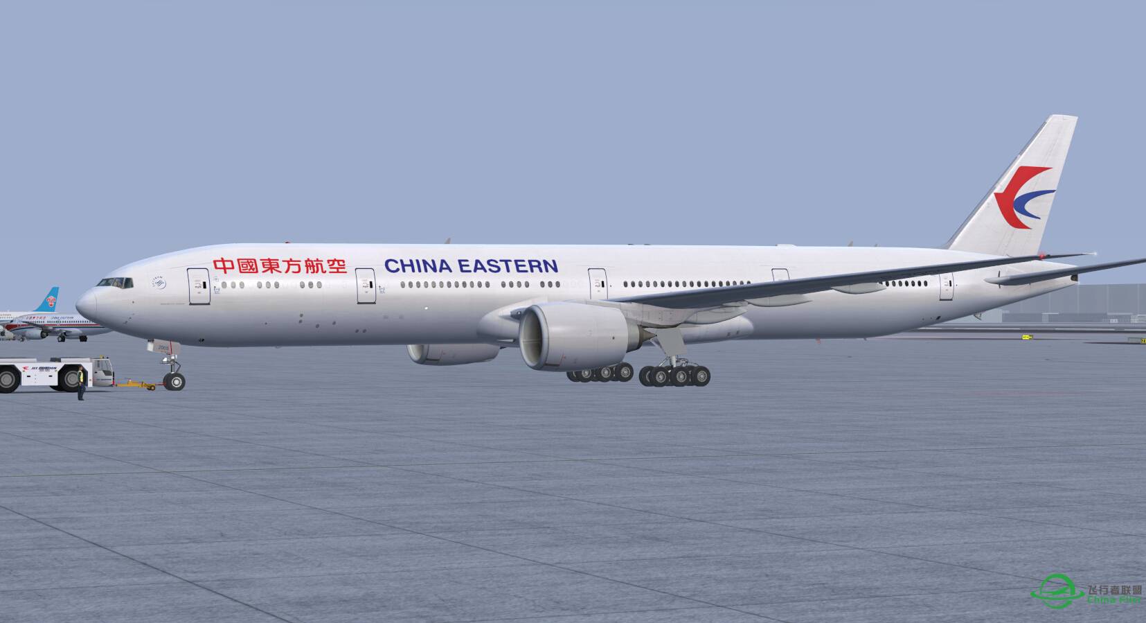 东方大白——B777-300ER测试飞行-9125 