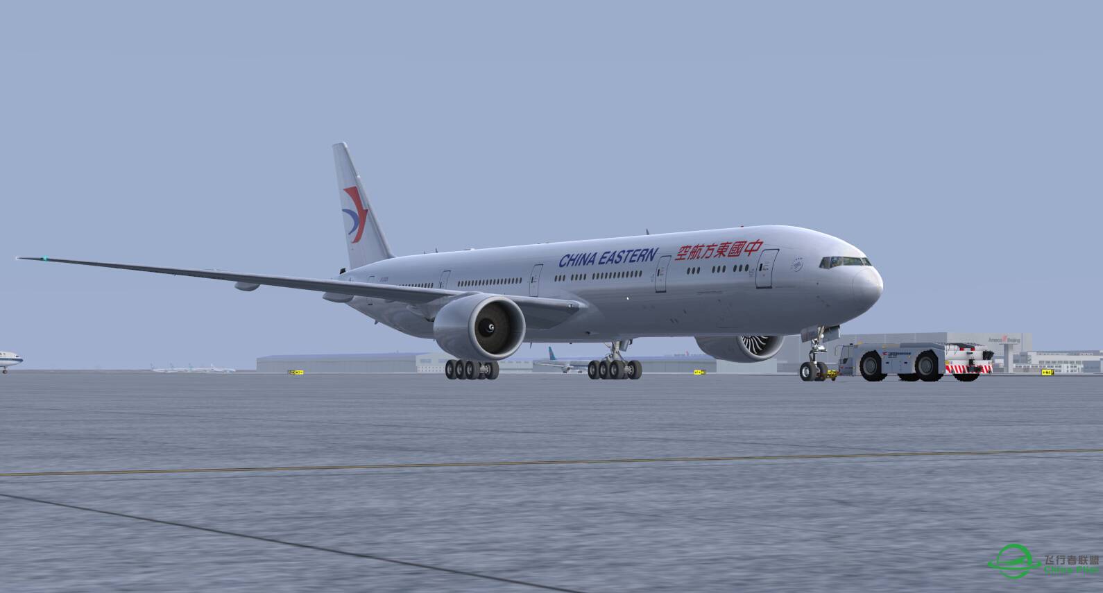 东方大白——B777-300ER测试飞行-3999 