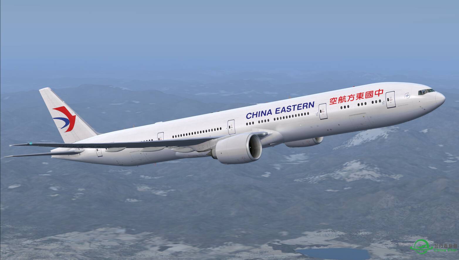 东方大白——B777-300ER测试飞行-7932 