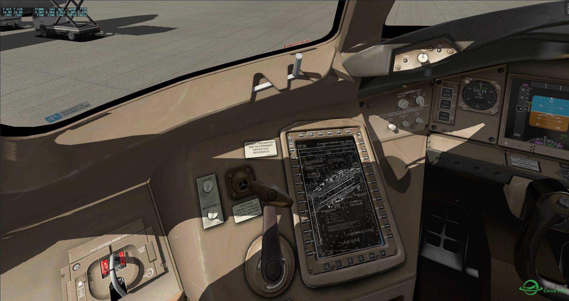 XPLANE10 Boeing777cockpit v1.1 全新驾驶舱美图-666 