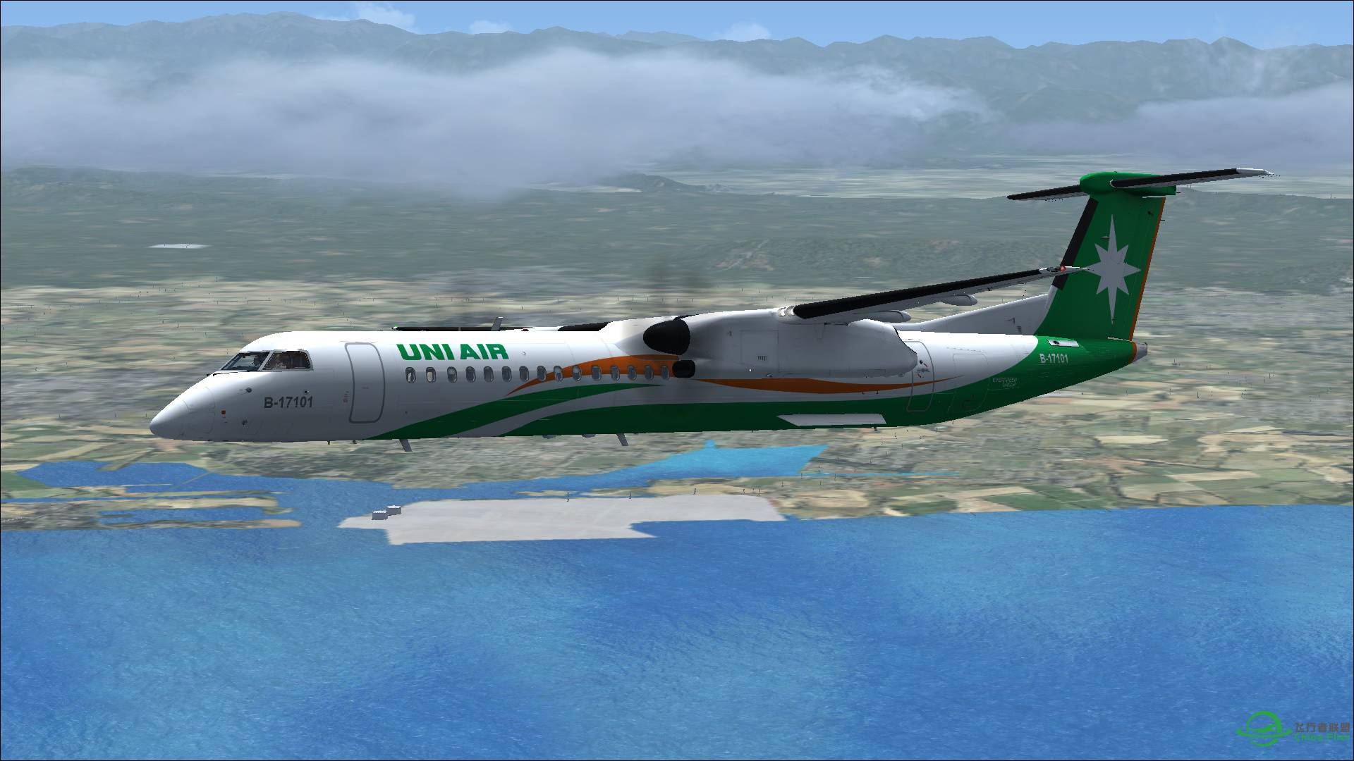 Uni Air Q400-62 