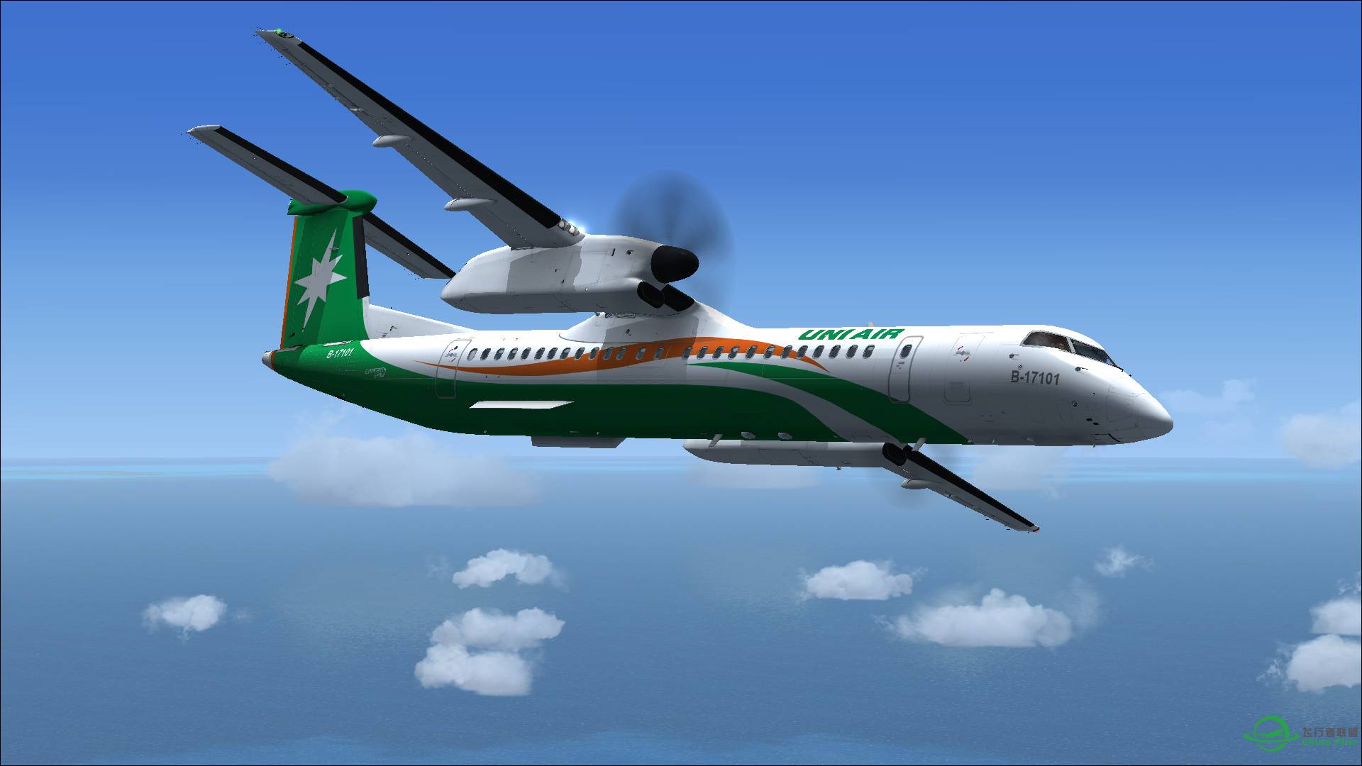 Uni Air Q400-1612 