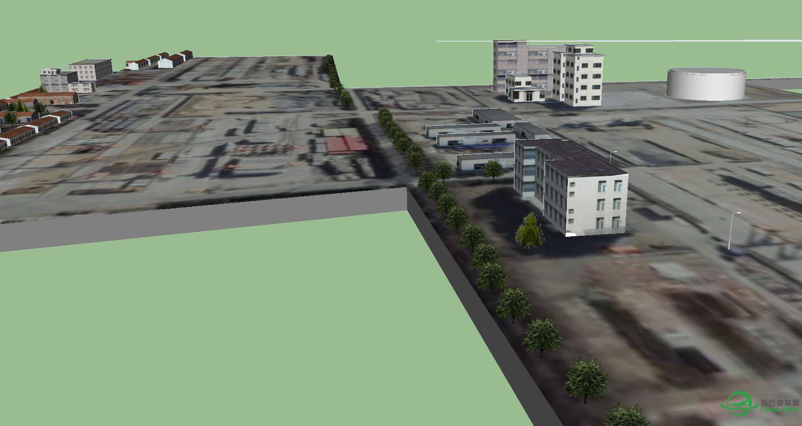 长兴岛地景的横沙岛海鸿村码头3D建模完成-3683 