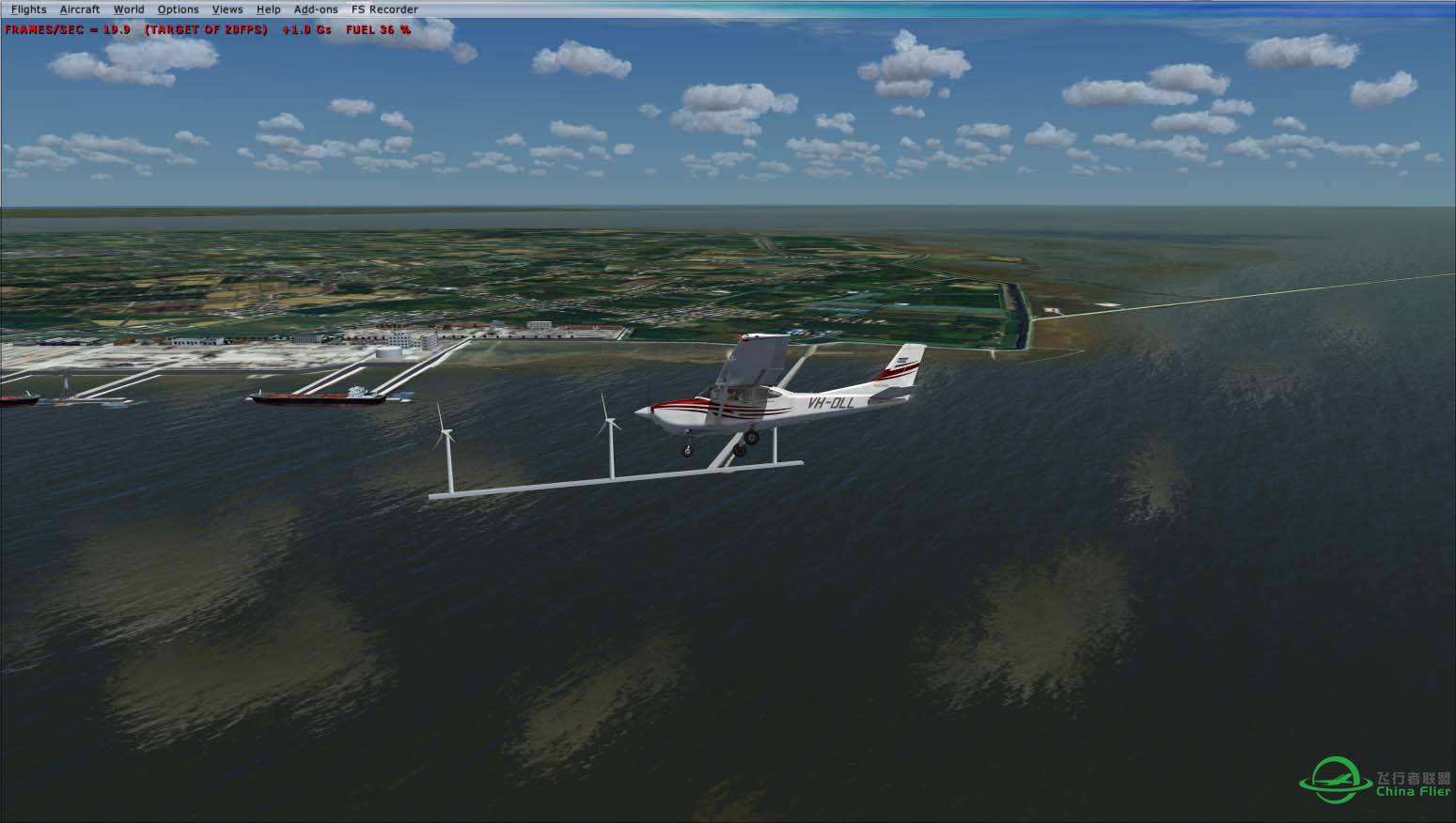 长兴岛地景的横沙岛海鸿村码头3D建模完成-6926 