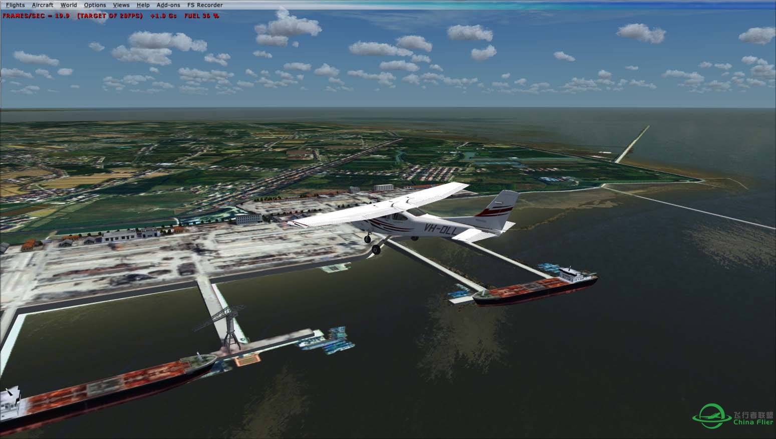 长兴岛地景的横沙岛海鸿村码头3D建模完成-9034 