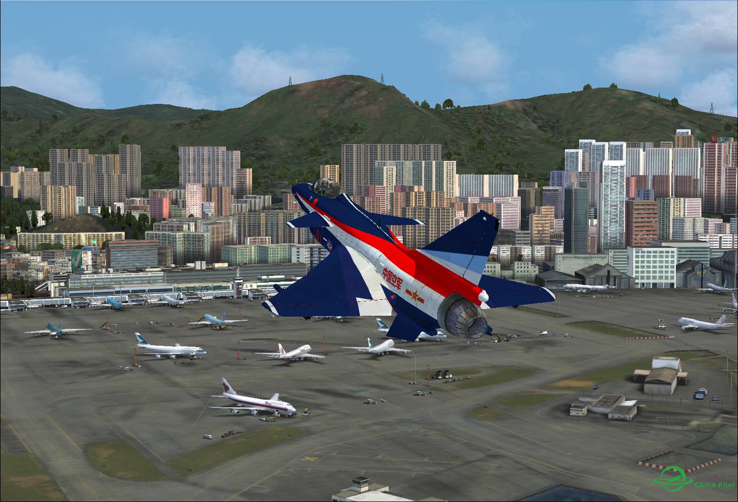 J10 启德-白云转场~-3207 