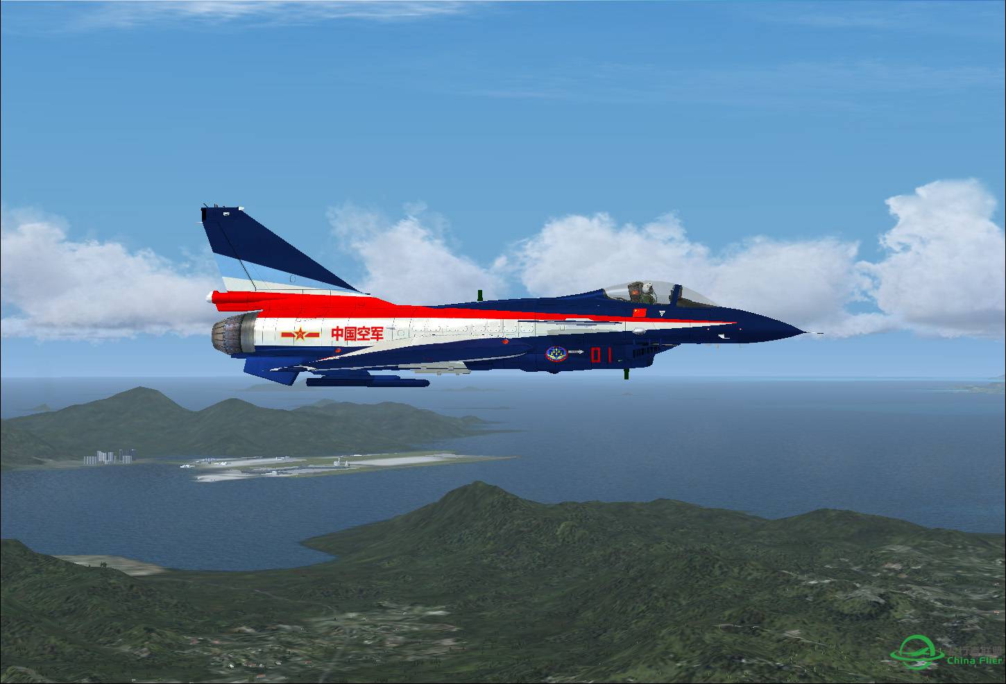 J10 启德-白云转场~-6050 