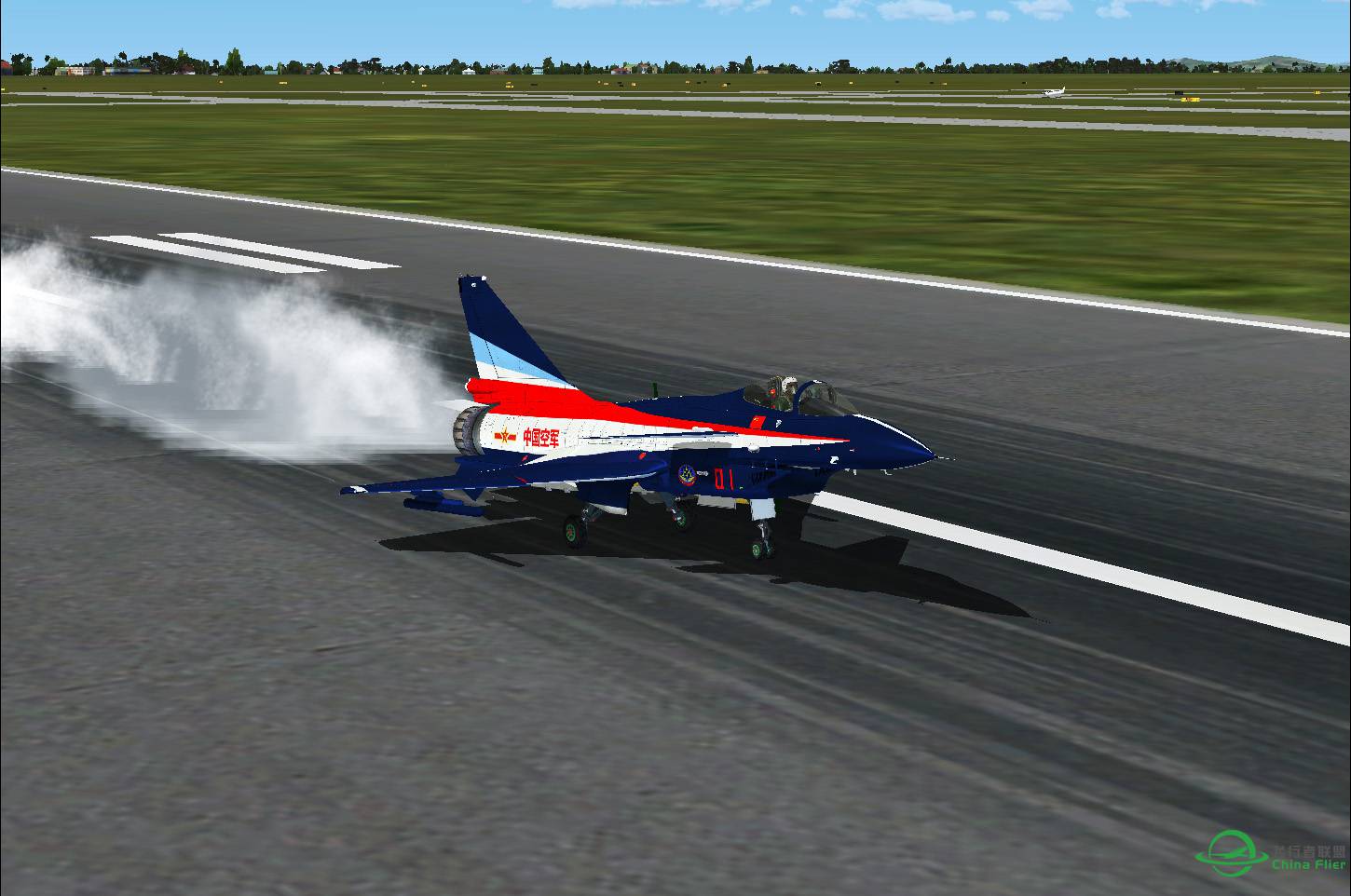 J10 启德-白云转场~-7518 