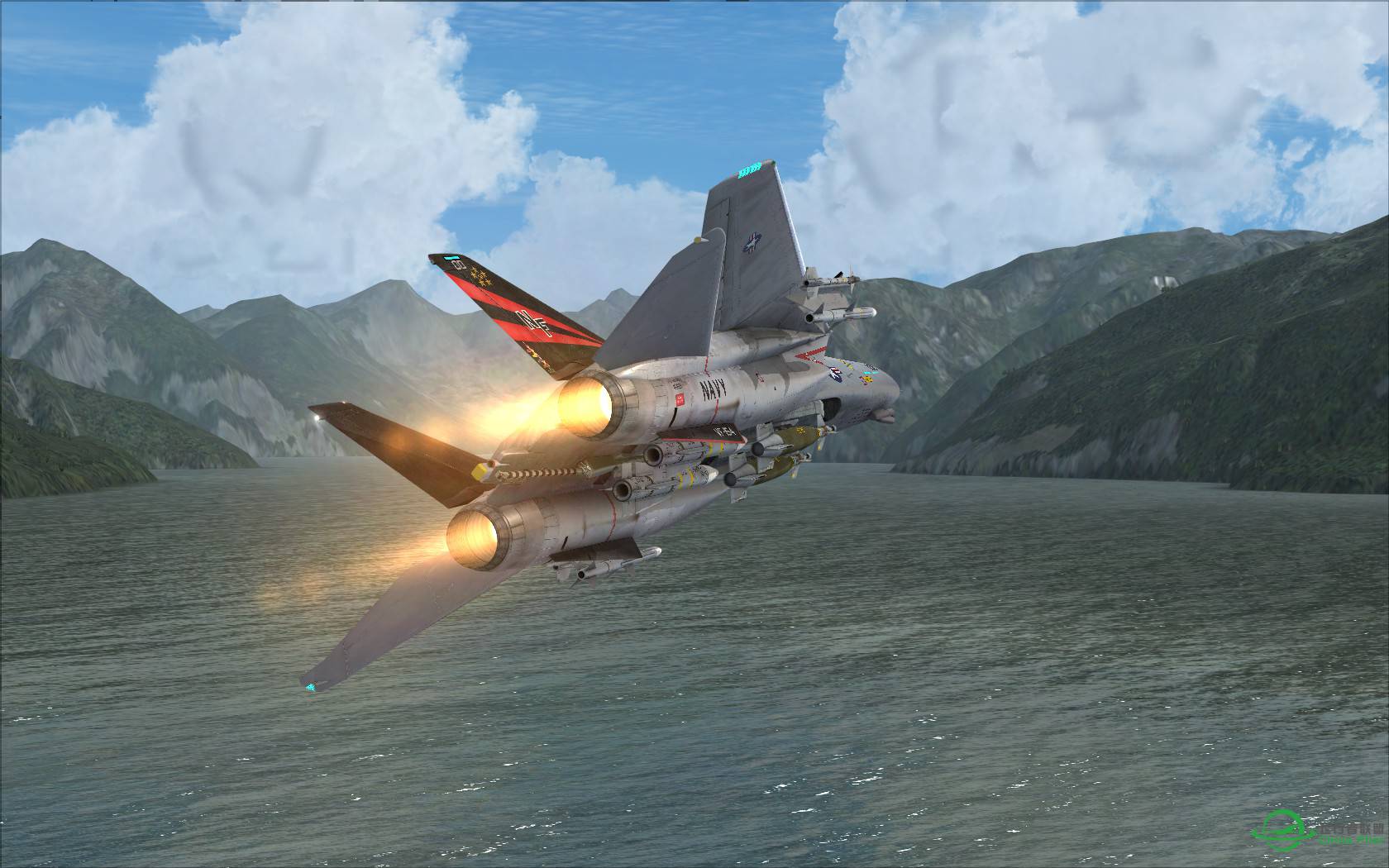 ORBX蓝色北美+Aerosoft F-14+REX-4447 