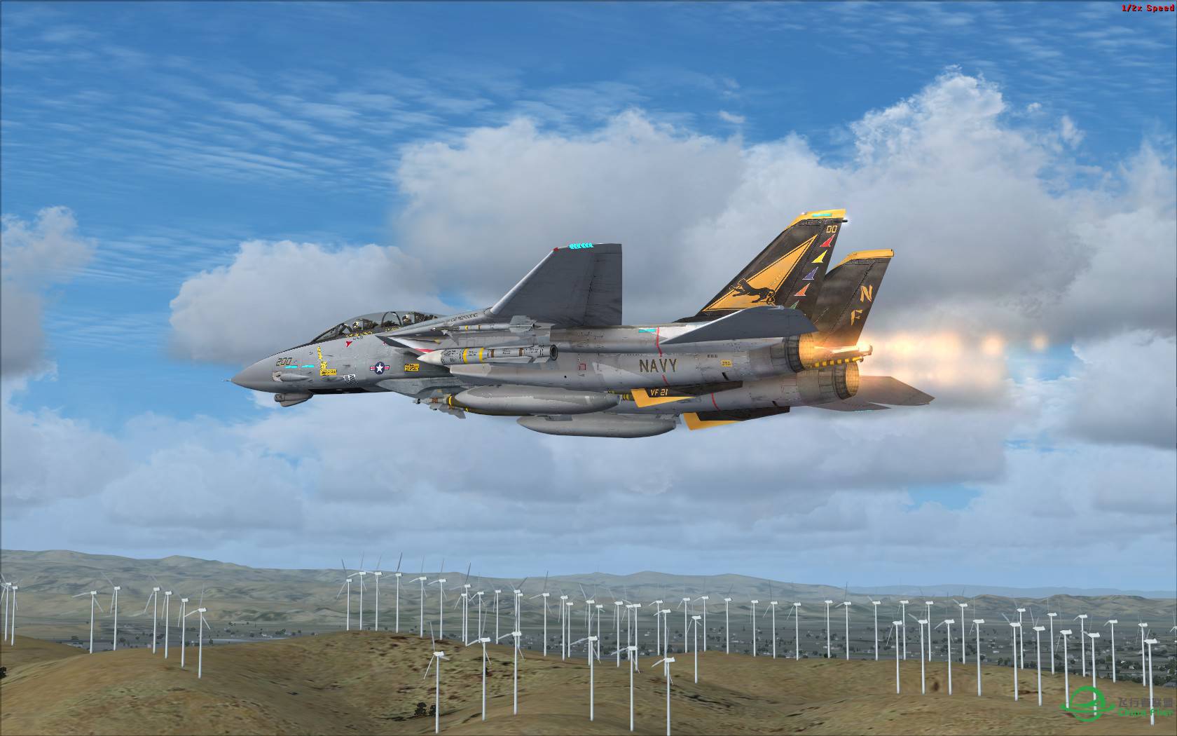 密密麻麻的风力发电场-3752 