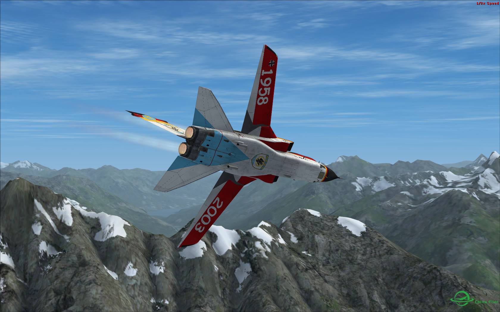冰与火之歌:最新Just Flight狂风战机火红涂装与蓝色北美冰...-777 