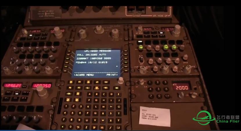 747-400模拟器：冷舱启动和起飞程序视频 720p高清-706 