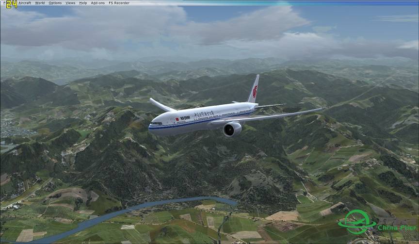 PMDG Boeing 777Immersion终于有效果了！-5466 