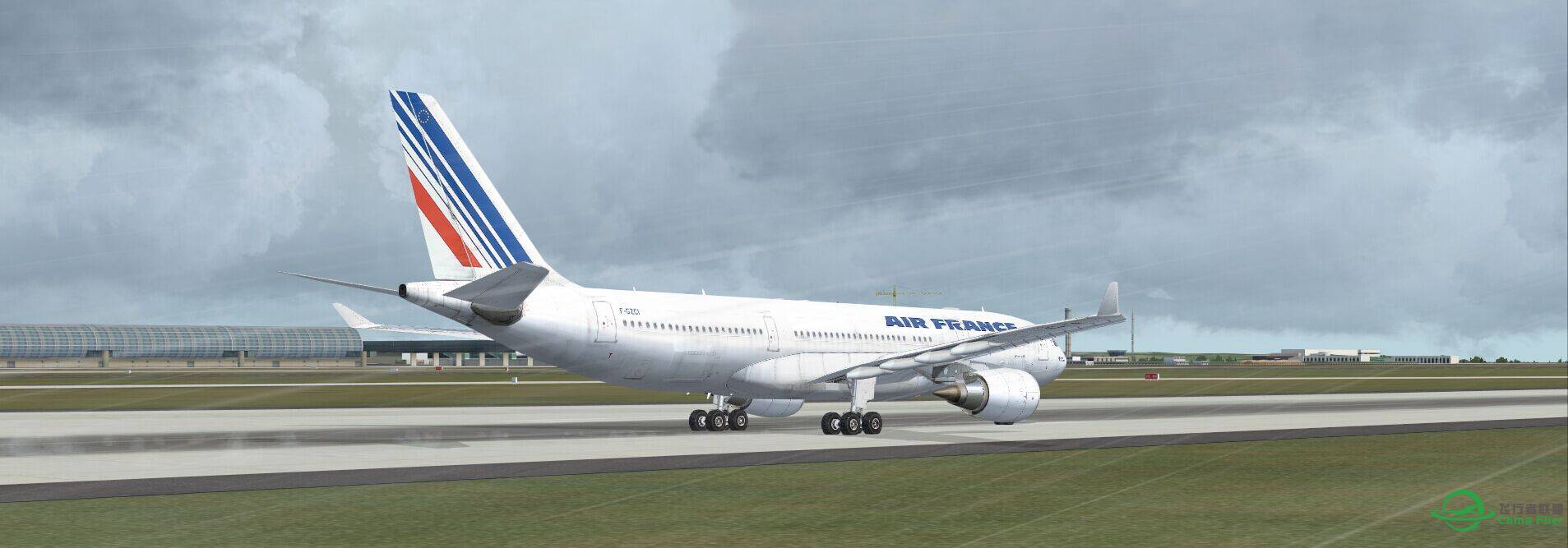 Airbus 330 take off-5055 